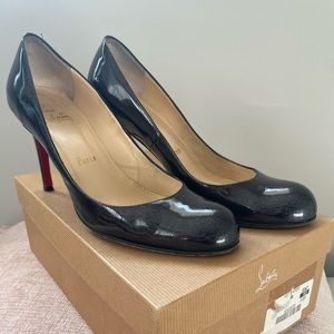 Christian Louboutin Simple Pump 85 • Size 39 • great condition